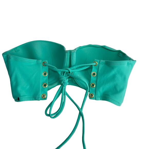 Victoria’s Secret Corset lace up back Bikini swim top size 36C - Picture 2 of 4